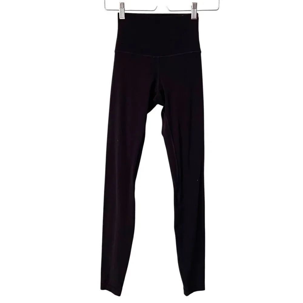 Lululemon Black High-Waisted Leggings in Size 2